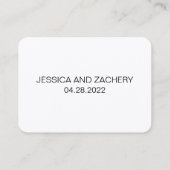 Rustieke Wedding Bucket List Ideeën Advies Kaarten Plaatskaartje (Achterkant)