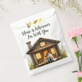 Rustieke Wedding Favoriete Tas voor Gasten Bedankzakje (Gezegeld)