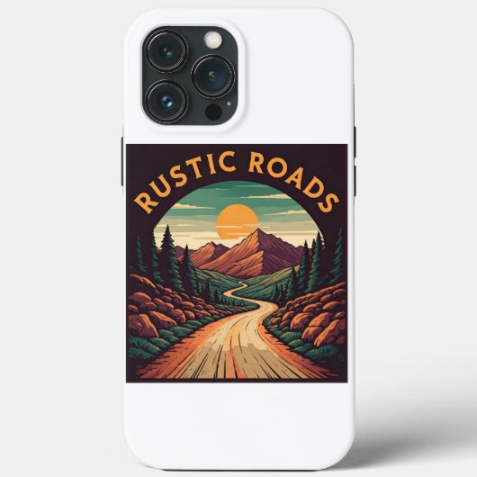Rustieke wegen Case-Mate iPhone case (Achterkant)
