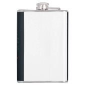 Rustieke wegen heupfles (Achterkant)