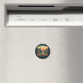 Rustieke wegen magneet (Insitu (Vaatwasser))