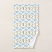 Rustieke Weide Duizendblad Wilde Bloem Botanisch H Bad Handdoek (Handdoek)