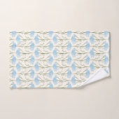 Rustieke Weide Duizendblad Wilde Bloem Botanisch H Bad Handdoek (Handdoek)