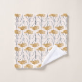 Rustieke Weide Duizendblad Wilde Bloem Botanisch O Bad Handdoek (Wasdoekje)