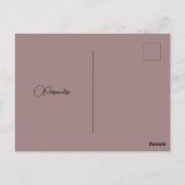 Rustieke Weidebloemen Bloemstuk Waterkom Briefkaart (Achterkant)