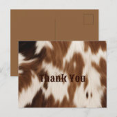 Rustieke Western Boerderij Ranch Cowboy Veeboerder Briefkaart (Voorkant / Achterkant)