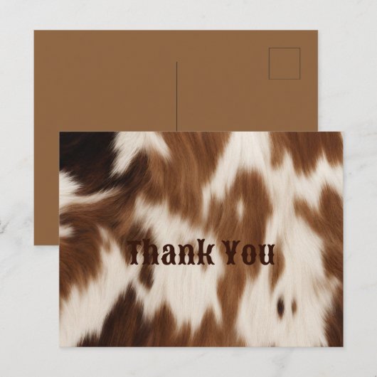 Rustieke Western Boerderij Ranch Cowboy Veeboerder Briefkaart (Voorkant / Achterkant)