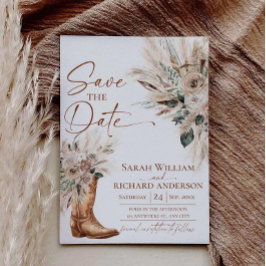 Rustieke Western Boho Cowgirl Laarzen Save the Dat Date