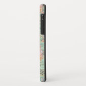 Rustieke Western Turquoise Houten Herten Schedel M Case-Mate iPhone Case (Achterkant/links)