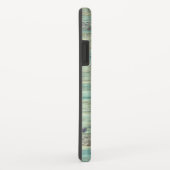 Rustieke Western Turquoise Houten Herten Schedel M Case-Mate iPhone Case (Achterkant/rechts)