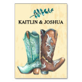 Rustieke Westerne bruiloft 🤠 Country Charm Kaart (Achterkant)