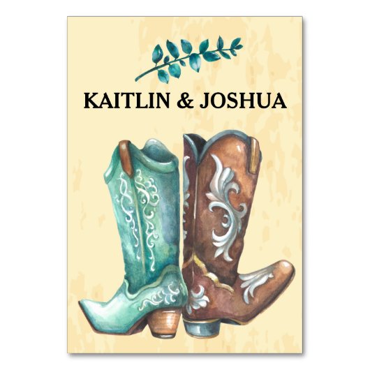 Rustieke Westerne bruiloft 🤠 Country Charm Kaart (Achterkant)