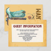 Rustieke Westerne bruiloft 🤠 Country Charm Kaart (Voorkant / Achterkant)