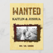 Rustieke Westerne bruiloft 🤠 Country Charm Weddin Programmakaart (Voorkant)