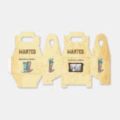 Rustieke Westerne bruiloft 🤠 Gezocht Foto Bedankdoosjes (Uitgevouwen)