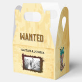 Rustieke Westerne bruiloft 🤠 Gezocht Foto Bedankdoosjes (Geopend)