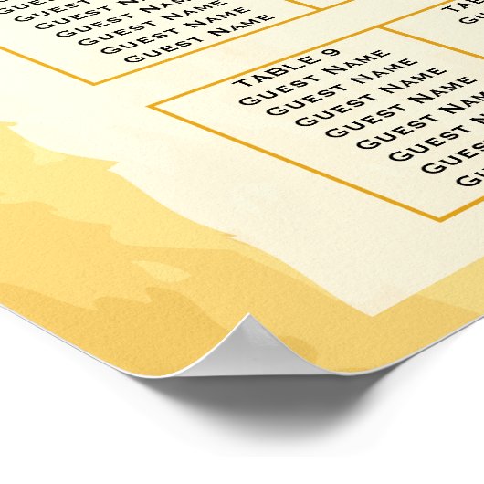 Rustieke Westerne bruiloft 🤠 GEZOCHT Zitplaatskaa Poster (Hoek)