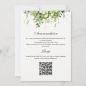 Rustieke Westerne bruiloft Kaart (Achterkant)