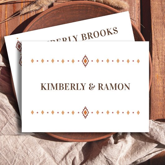 Rustieke Westerne bruiloft uitnodiging