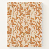 Rustieke Westerne Country Cowboy Laarzen Recept Notitieboek (Achterkant)