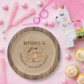 Rustieke westerne cowboy die je nodig hebt papieren bordje (Feest)