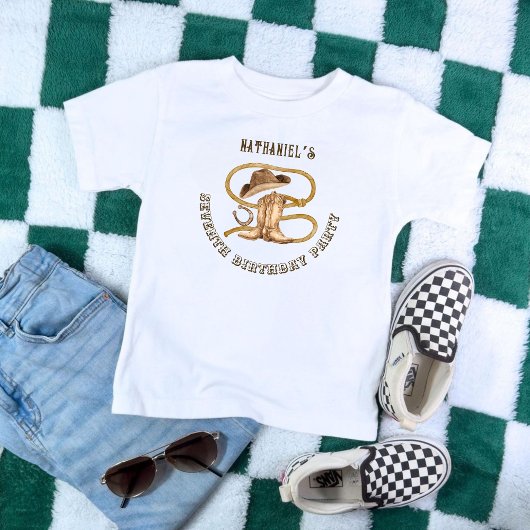 Rustieke westerne cowboy die je nodig hebt Tri-Blend shirt