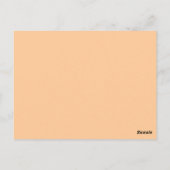 Rustieke westerne cowboy paard bruiloft dank u briefkaart (Achterkant)