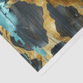 Rustieke Westerne Cowgirl Chic Animal Pattern Tissuepapier (Detail)