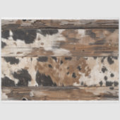 Rustieke Westerne Cowgirl Chic Decoupage Tissuepapier (Voorkant)