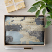 Rustieke Westerne Cowgirl Chic Tissuepapier (Geschenk)