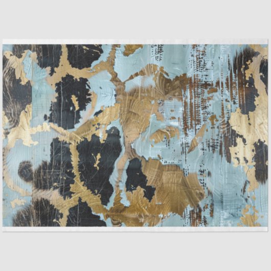 Rustieke Westerne Cowgirl Chic Tissuepapier (Voorkant)