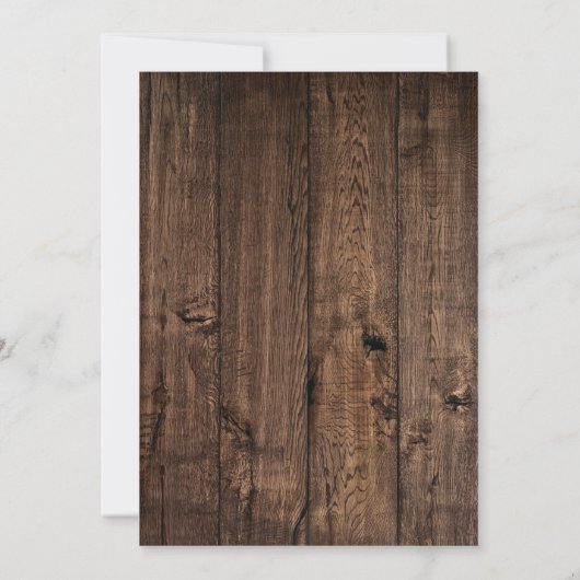 Rustieke Westerne Cowgirl Save the Date Verjaardag Kaart (Achterkant)