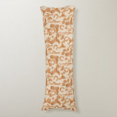 Rustieke Westerne Earth Tone Country Cowboy Boots Lichaamskussen (Voorkant Verticaal)