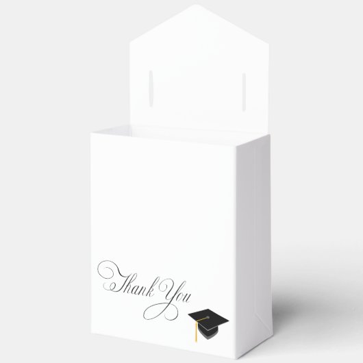 Rustieke Westerne Graduation party Bedankdoosjes (Open)