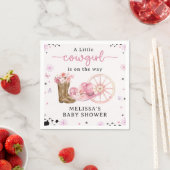 Rustieke Westerne kleine cowboy Baby shower servet (Insitu)