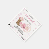 Rustieke Westerne kleine cowboy Baby shower servet (Hoek)