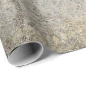 Rustieke Westerne Koe schedel zwart textuur Decoup Cadeaupapier (Rol Hoek)