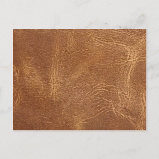 rustieke Westerne Leather Wedding save the date Aankondigingskaart (Achterkant)