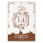 Rustieke Westerne Ranch Boerderij Schuur Cowboy la Kaart (Voorkant)