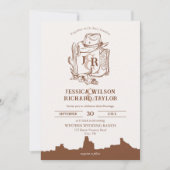 Rustieke Westerne Ranch Boerderij Schuur Cowboy la Kaart (Voorkant)