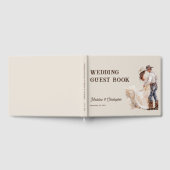 Rustieke Westerne Ranch Wedding Gastenboek (Volledig)