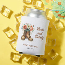 Rustieke westernlaarzen en bruisende bruidsdouche 