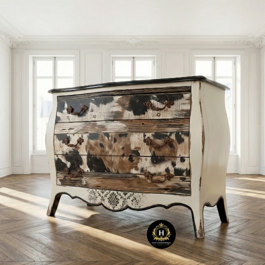 Rustieke Westerse Cowgirl Chic Decoupage Tissuepapier