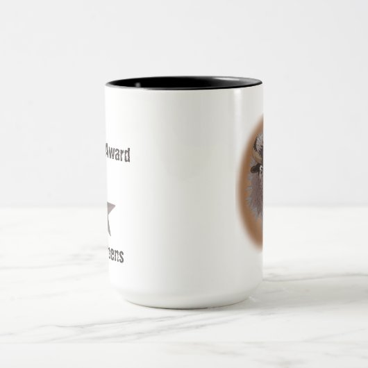 Rustieke Westerse Plains Bison Mok (Midden)