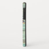 Rustieke Westerse Turquoise Houten Koeien Schedel  Case-Mate iPhone Case (Achterkant/links)