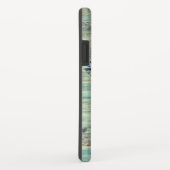 Rustieke Westerse Turquoise Houten Koeien Schedel  Case-Mate iPhone Case (Achterkant/rechts)