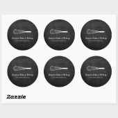Rustieke Whisk Logo Bakkerij, Catering Stickers (Vel)