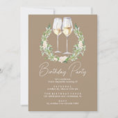 Rustieke wijnbloementuin | Enige leeftijd Volwasse Kaart (Voorkant)