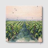 Rustieke wijngaard bestemming Italië bruiloft Gastenboek (Achterkant)