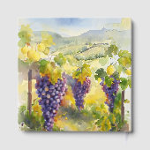 Rustieke Wijngaard Druiven Citroenen Italië Huweli Gastenboek (Achterkant)